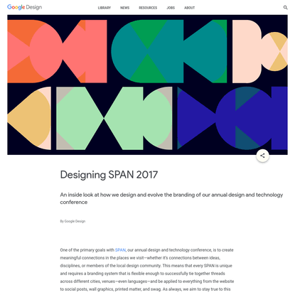 Designing SPAN 2017