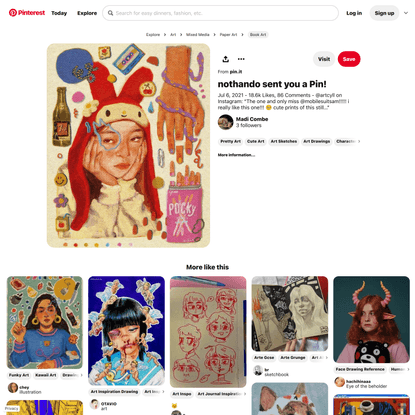 Pin by Madi Combe on art/illustrations | Funky art, Cute art, Art inspiration
