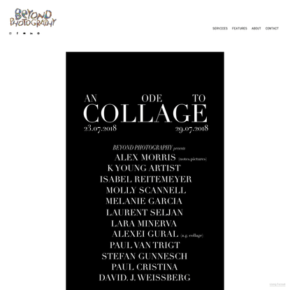 AN ODE TO COLLAGE - BEYOND PHOTOGRAPHY - The Leading Experimental Photography Platform