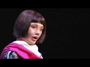 The Intersection of Art and AI | Ai-Da Robot | TEDxOxford
