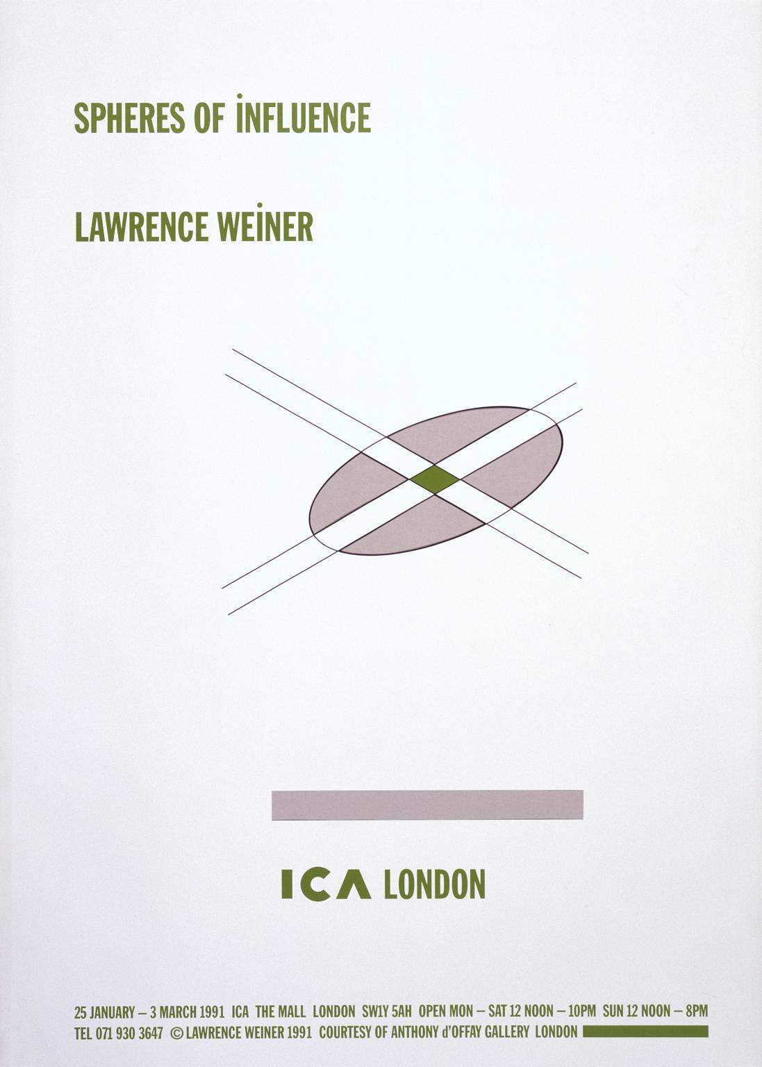 Poster for SPHERES OF INFLUENCE, 1991