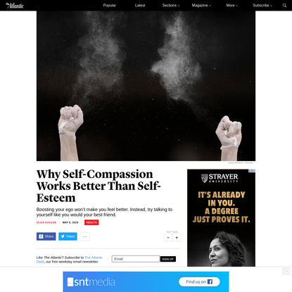 Forget Self-Esteem-Try Self-Compassion Instead