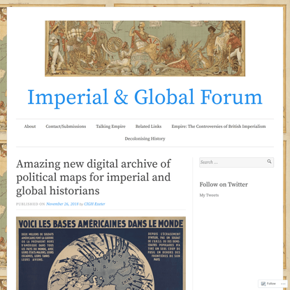 Amazing new digital archive of political maps for imperial and global historians