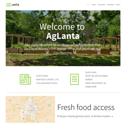 AgLanta AgLanta - Urban Agriculture Atlanta