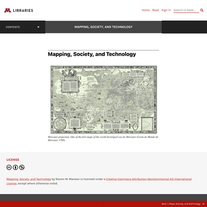 Mapping, Society, and Technology – Mapping, Society, and Technology