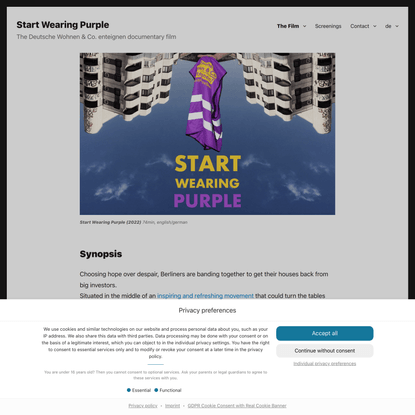 Start Wearing Purple - The DWE documentary film