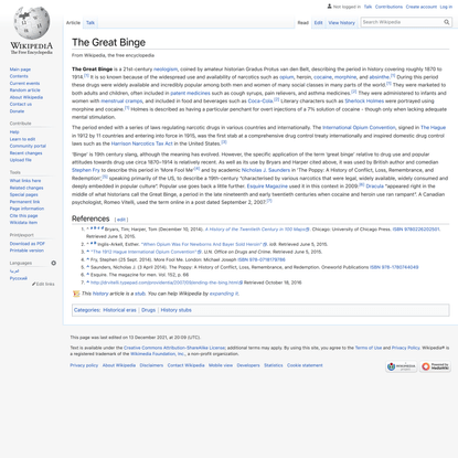 The Great Binge - Wikipedia