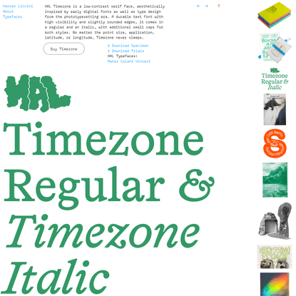 Hanzer Liccini – HAL Timezone