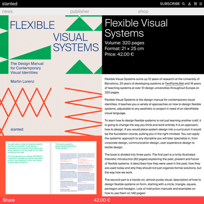 Flexible Visual Systems - slanted