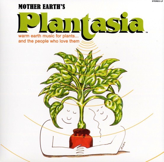 Warm earth music for plants
