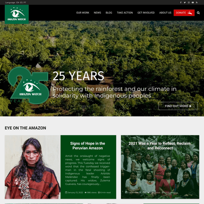Amazon Watch | Protecting the rainforest and our climate in solidarity with Indigenous peoples