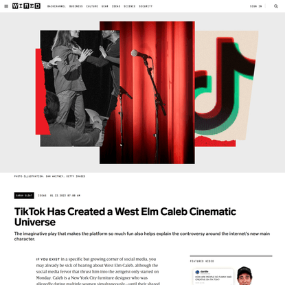 TikTok Has Created a West Elm Caleb Cinematic Universe | WIRED
