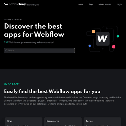 Best apps for Webflow in 2022 | Common Ninja