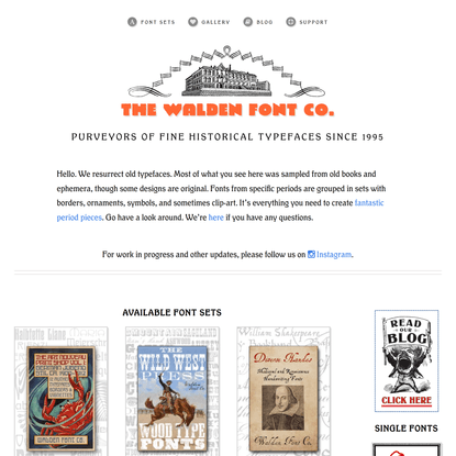 The Walden Font Co.