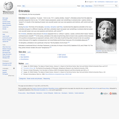 Enkrateia - Wikipedia