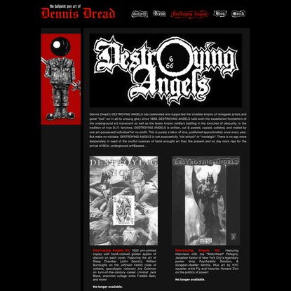 Dennis Dread :: Destroying Angels