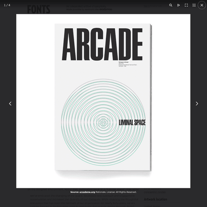 ARCADE, issue 37.2 “Liminal Space”