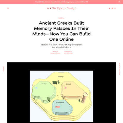 Ancient Greeks Built Memory Palaces In Their Minds—Now You Can Build One Online