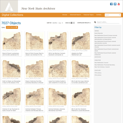 Digital Collections : Browse Objects