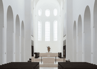 St Moritz Church by John Pawson