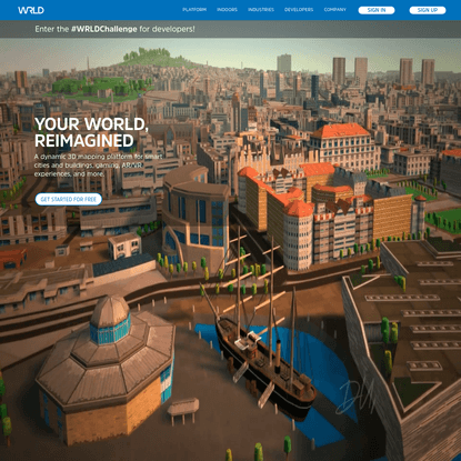 3D Maps and Indoor Visualization Platform | WRLD
