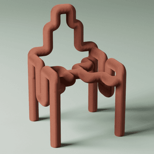 Alphabet chair