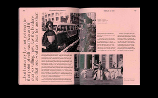 Editorial design by Selina Kehuan Wu, [Solitude of Self]