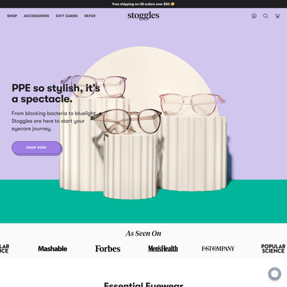 Stoggles Official Site | Stylish Goggles &amp; Eyewear | Stoggles, Inc.