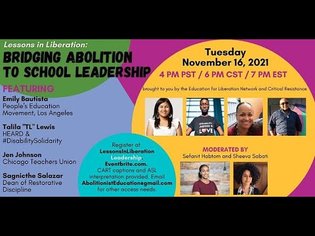 Lessons in Liberation #5: Bridging Abolition to School Leadership