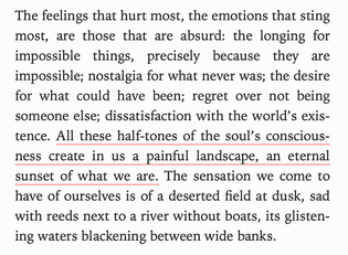 | Fernando Pessoa, The Book of Disquiet