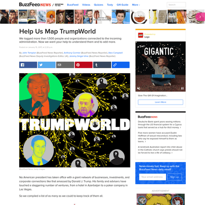 Help Us Map TrumpWorld