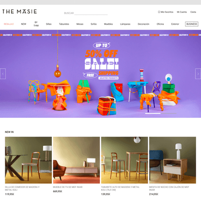 Muebles de diseño y decoración online | THE MASIE