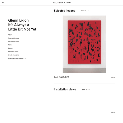 Glenn Ligon It’s Always a Little Bit Not Yet