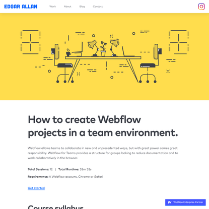 Webflow For Teams