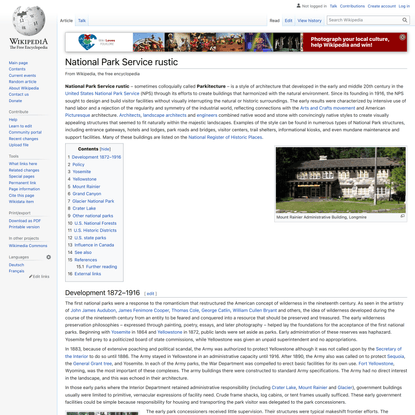 National Park Service rustic - Wikipedia