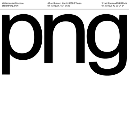 PNG - processus