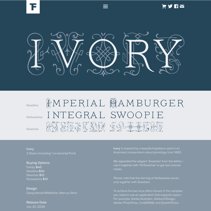 Ivory « FaceType Foundry
