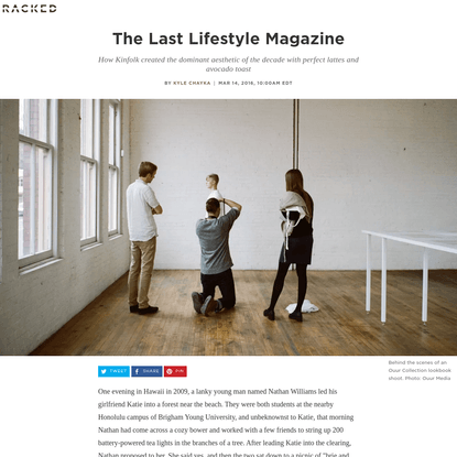 Is Kinfolk the Last Lifestyle Magazine?
