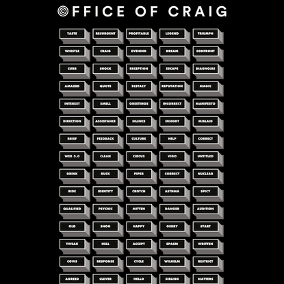 Office of Craig