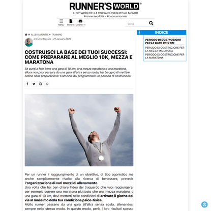 Costruisci la base dei tuoi successi: come preparare al meglio 10K, mezza e maratona
