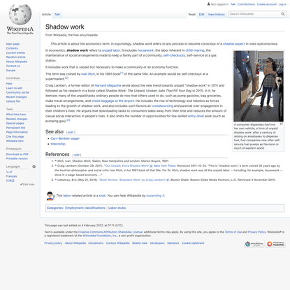 Shadow work - Wikipedia