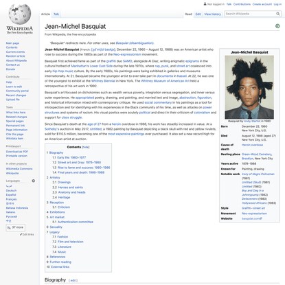 Jean-Michel Basquiat - Wikipedia