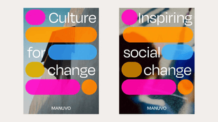 Marina Willer/Pentagram, Manuvo branding (2022)