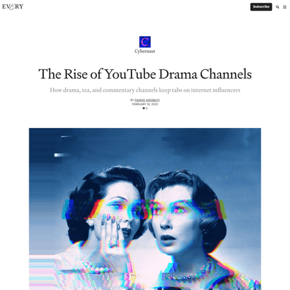 The Rise of YouTube Drama Channels