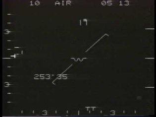 Belgium Military F-16 Radar Lock-on Footage