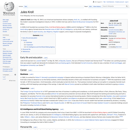 Jules Kroll - Wikipedia