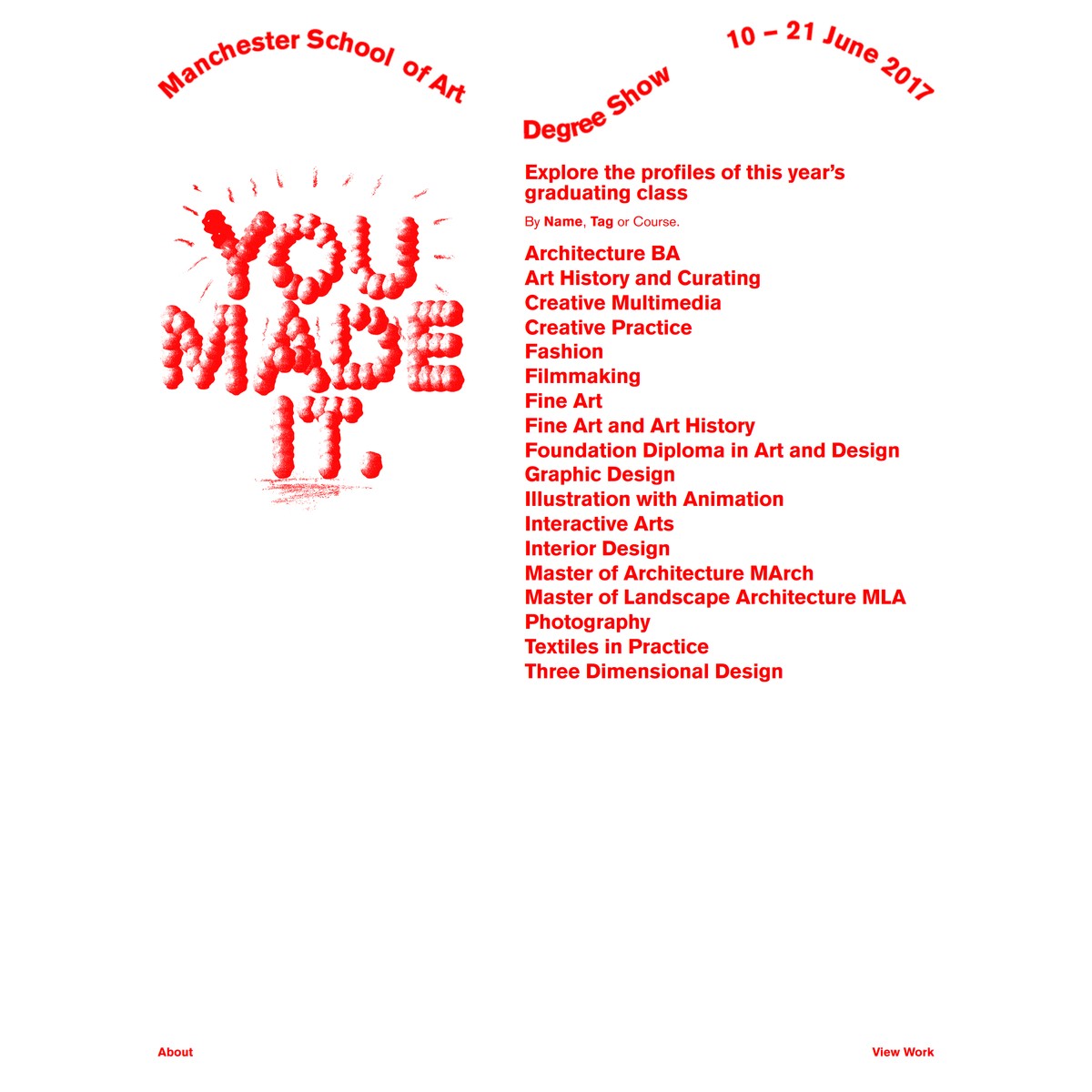 Glasgow School Of Art Degree Show 2024 Dates