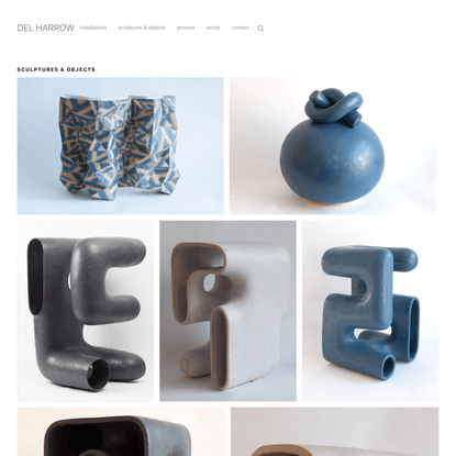 sculptures &amp; objects – Del Harrow