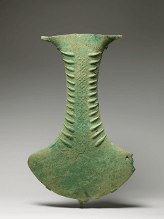 Ceremonial Object in the Shape of an Ax | Indonesia, possibly Sulawesi | Bronze and Iron Age | The Metropolitan Museum of Art