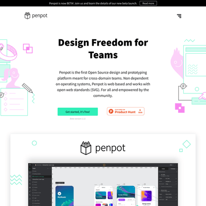 Penpot | Design Freedom for Teams
